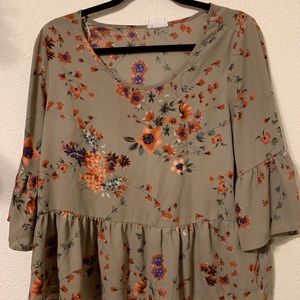 Floral blouse